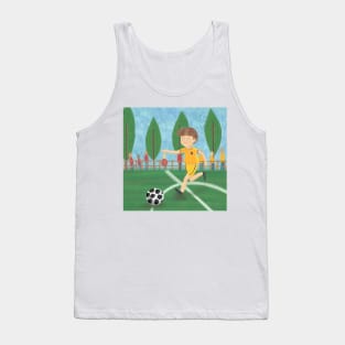 Footballer Tank Top